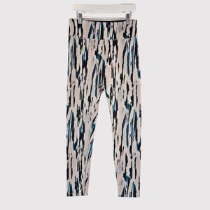 Noli Womens Leggings White Acadia High Rise Tight Pants Ankle Pull On Gym Medium